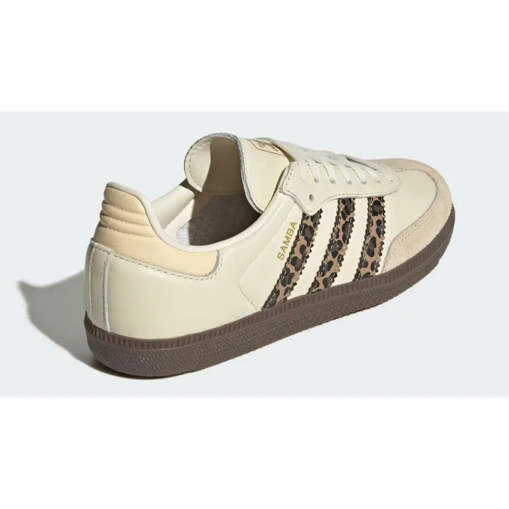 Samba OG GS – Leopard Cream White