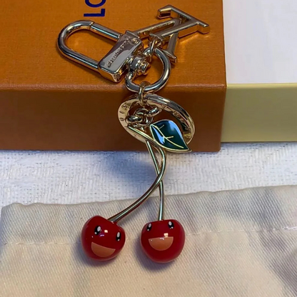 L$V Cherry Keychain