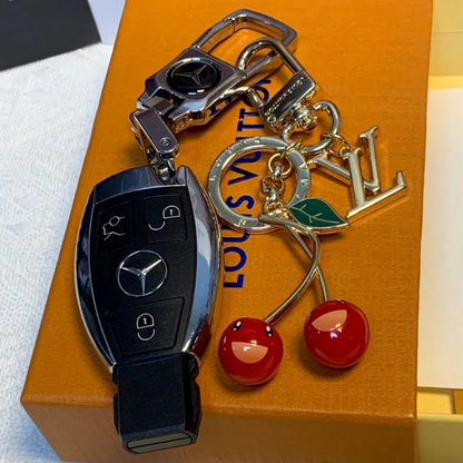 L$V Cherry Keychain