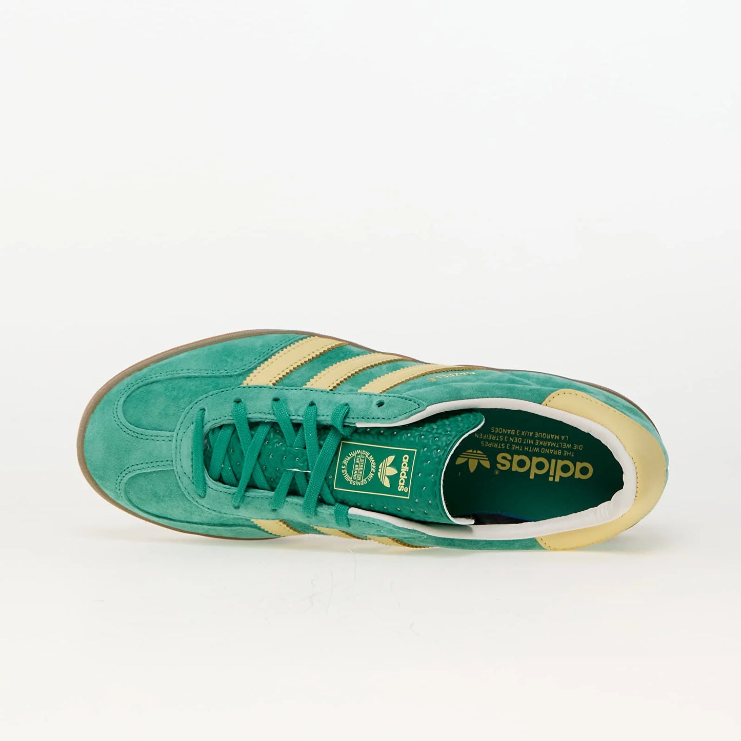 Gazelle Indoor Semi Court Green Almost Yellow Gum