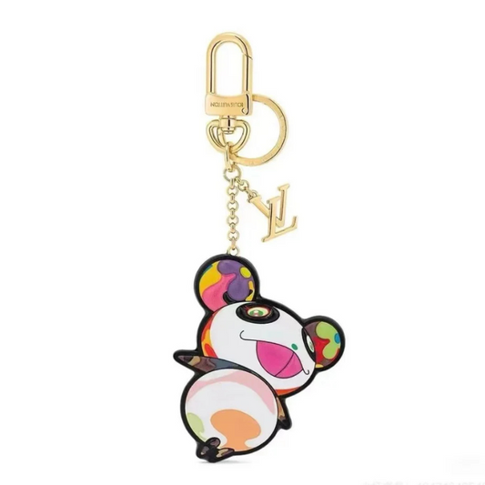 L$V Panda Superflat Keychain