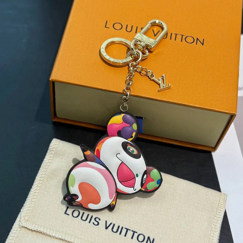 L$V Panda Superflat Keychain