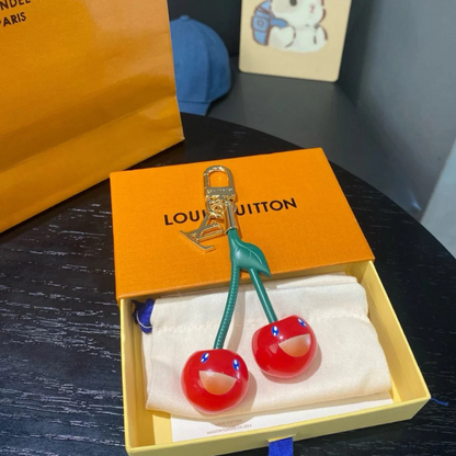 L$V Cherry Keychain