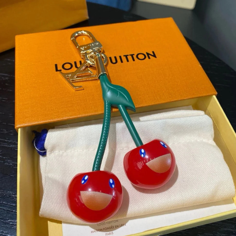 L$V Cherry Keychain