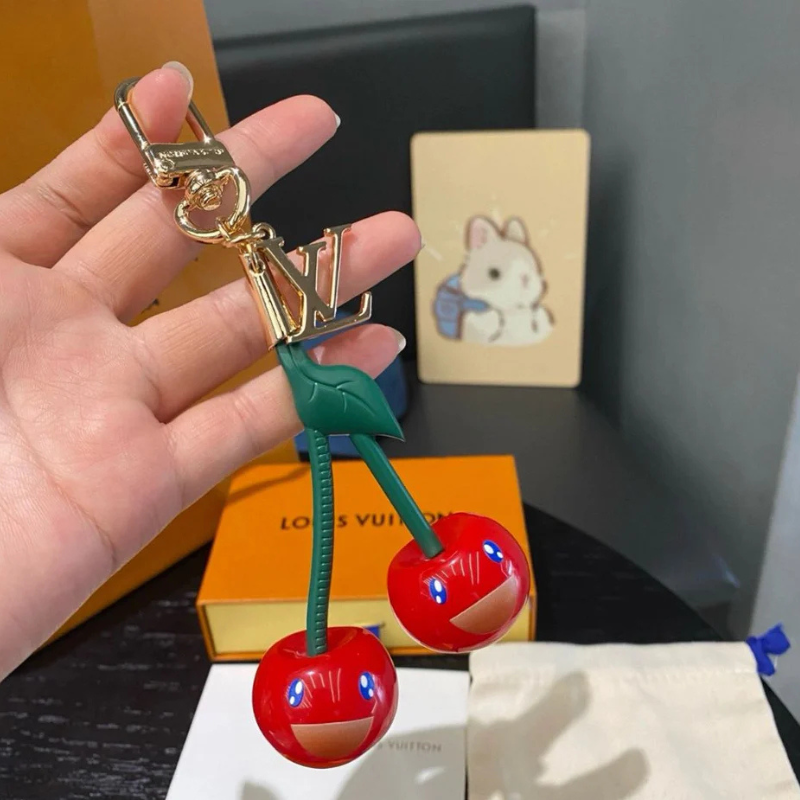 L$V Cherry Keychain