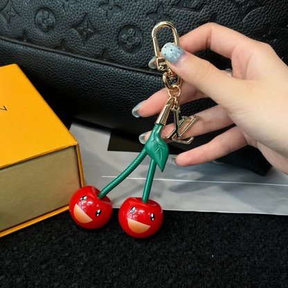 L$V Cherry Keychain
