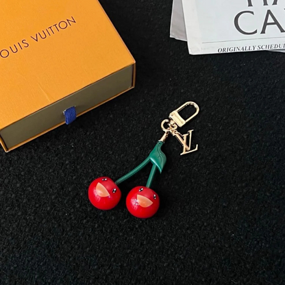 L$V Cherry Keychain