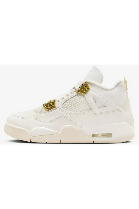 Air Jordan 4 Sail Metallic Gold