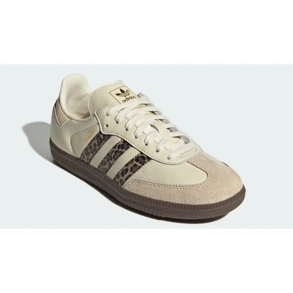 Samba OG GS – Leopard Cream White