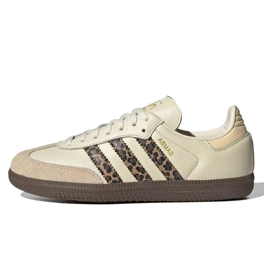 Samba OG GS – Leopard Cream White
