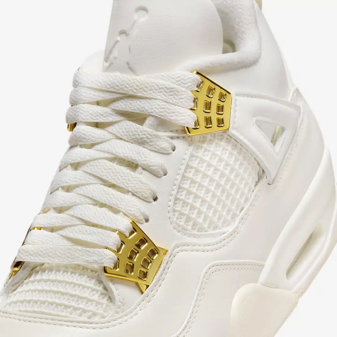 Air Jordan 4 Sail Metallic Gold