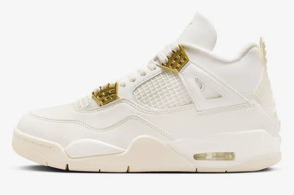 Air Jordan 4 Sail Metallic Gold